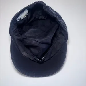 Vintage David & Young Y2K Black Distressed Cross Studded Hat David and Young | Accessories | Vintage David Young Y2k  main image 3